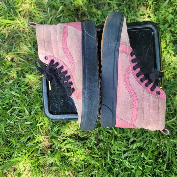 Vans Sk8-Hi Platform M Desert Rose Shoes Womens Size 8.5 - Picture 5 of 11